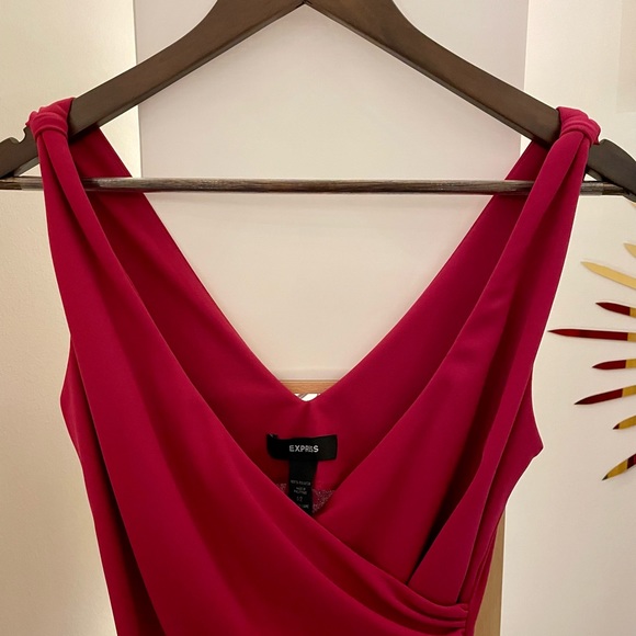 Pink Express Ruffle Dress - Picture 6 of 6